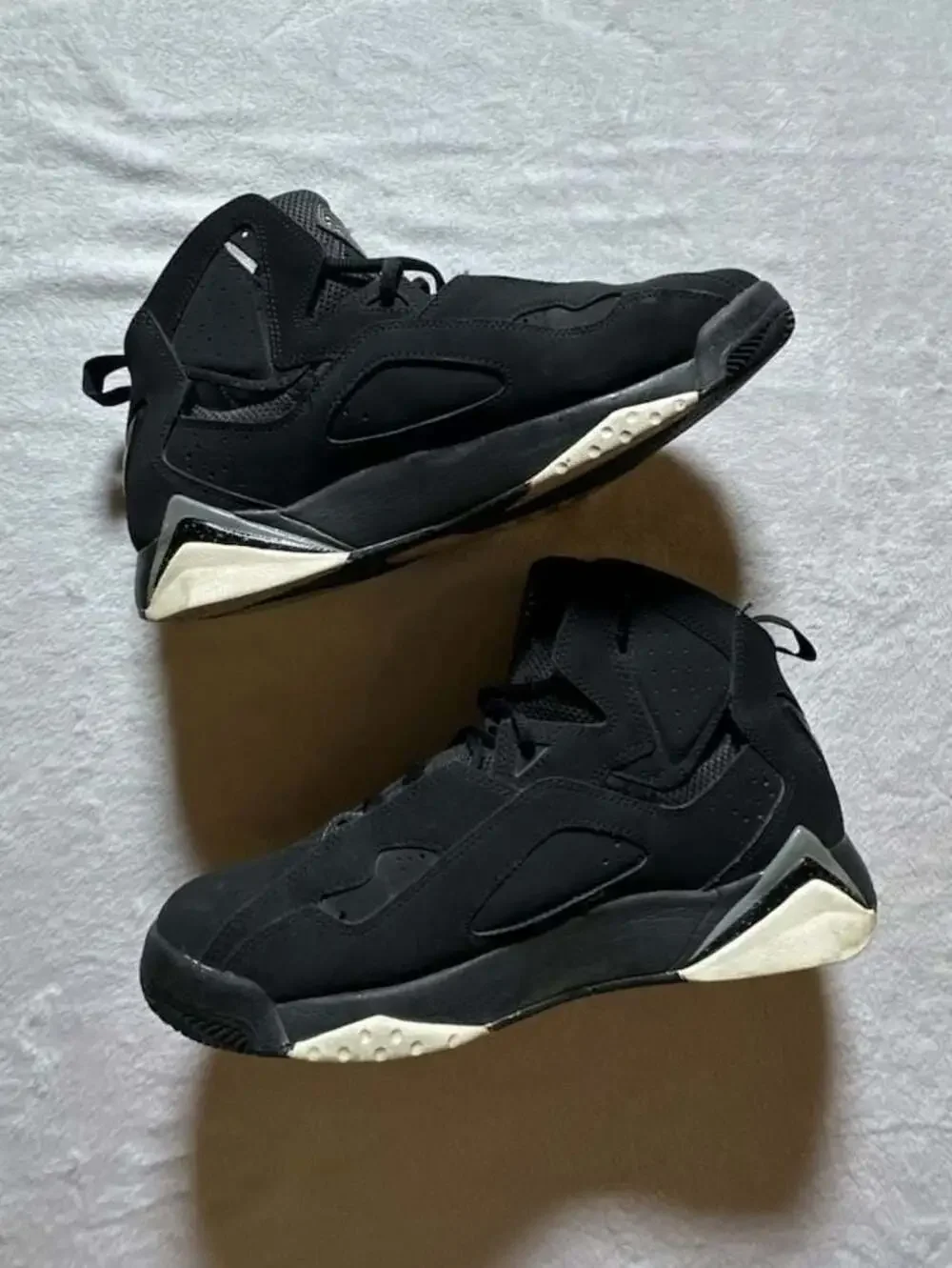 Jordan True Flight Black Men's High-Top Basketball Shoes 10.5